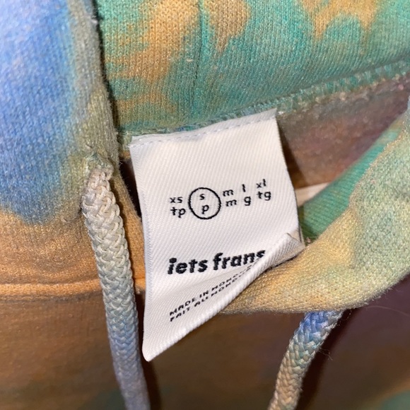 iets frans Tie-Dye Hoodie Sweatshirt - Picture 6 of 6